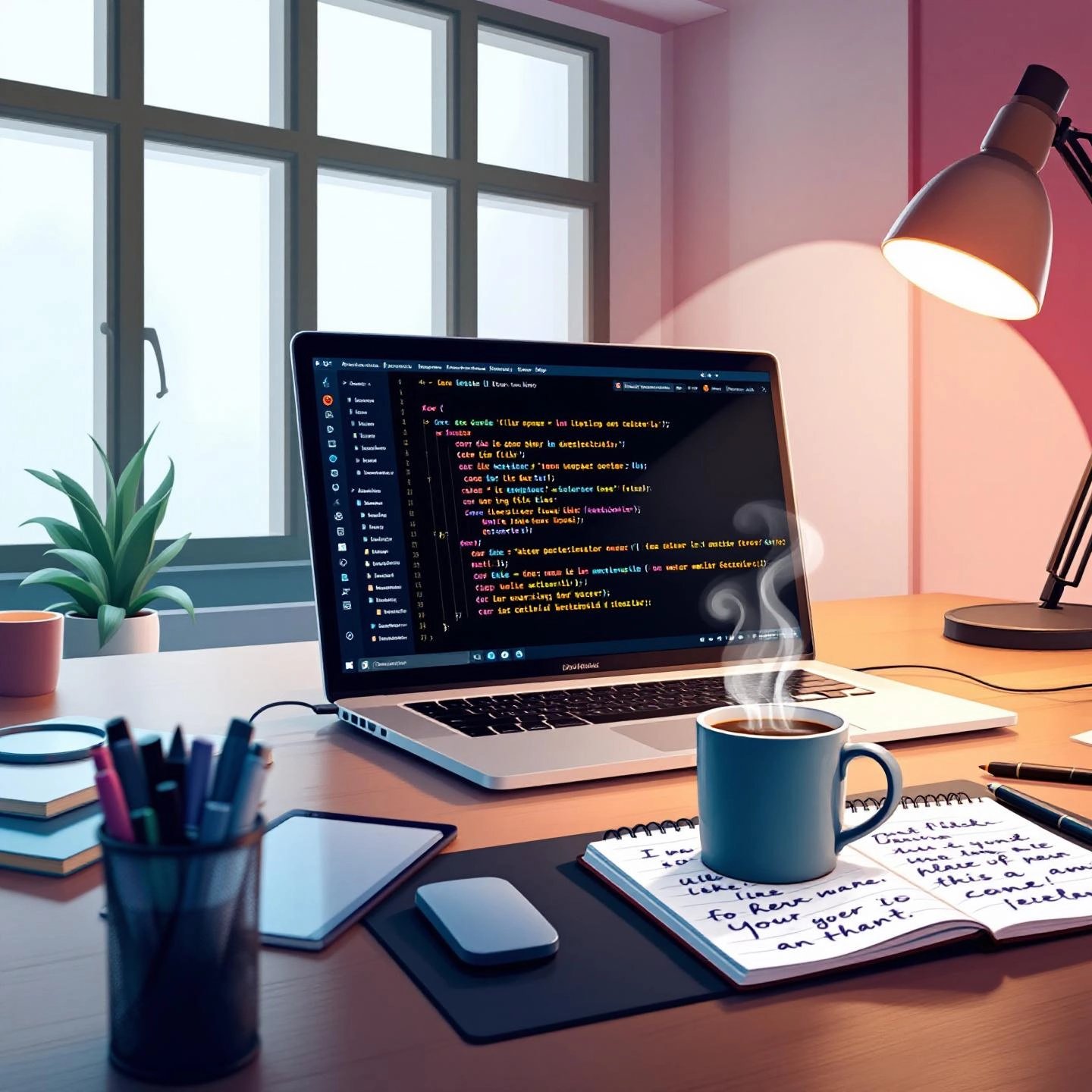 a digital workspace illustrating the process of expanding paragraphs for better writing