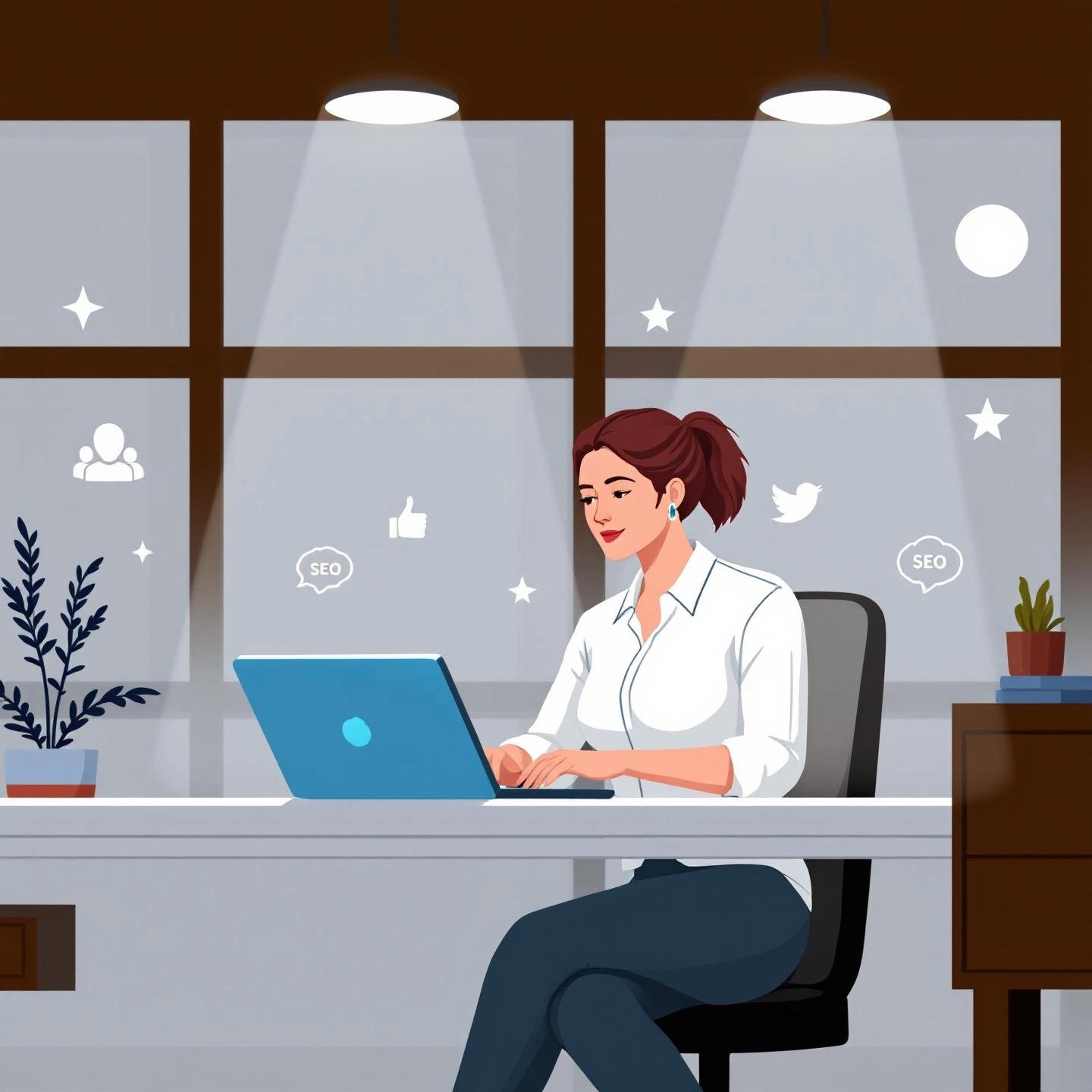 modern blogging combines business strategy seo and ai for growth in 2025